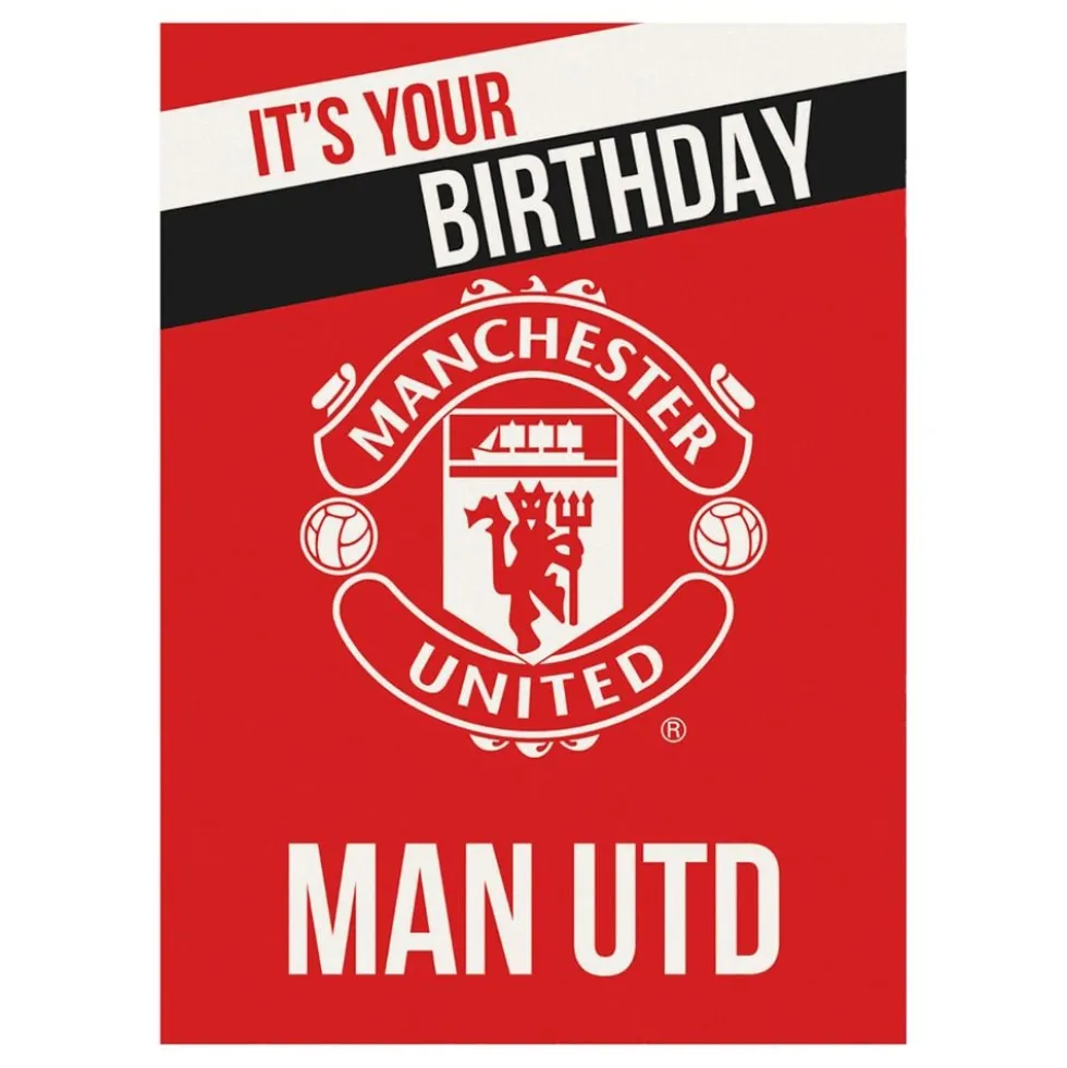Manchester United -syntymäpäiväkortti