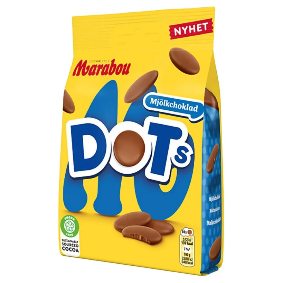 Marabou Dots Maitosuklaa