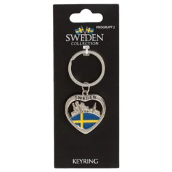 Matkamuisto Avaimenperä Sweden City