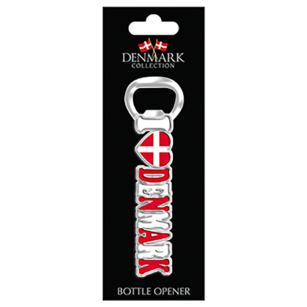 Matkamuisto Pullonavaaja Magneetti Denmark