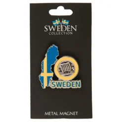 Matkamuisto Ruotsi Kartta Magneetti