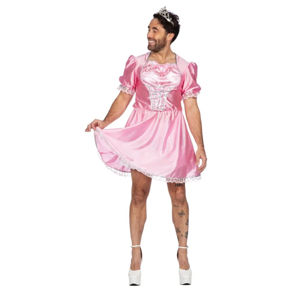 Miespuolinen Prinsessa Naamiaisasu