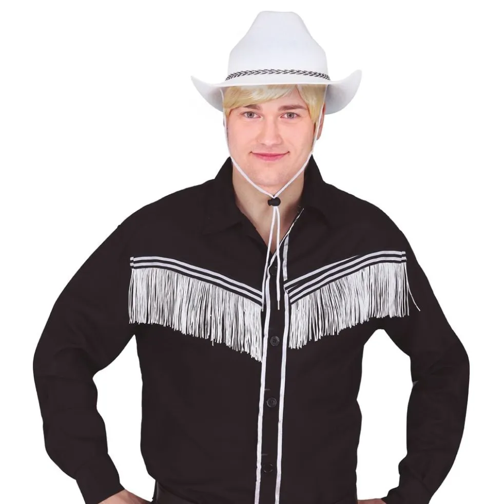 Miesten Musta Cowboy-paita