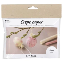 Mini DIY Kit Kreppipaperi Pääsiäismunat