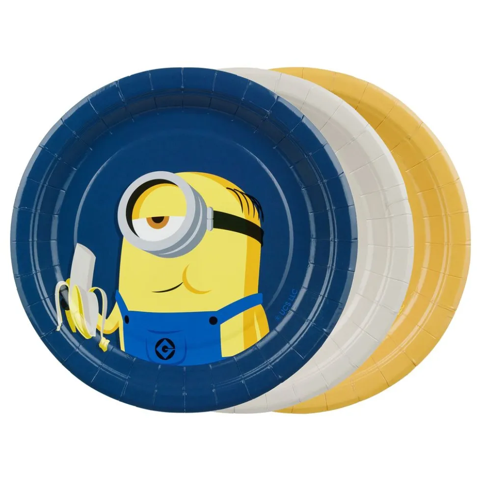 Minions-paperileipälautaset