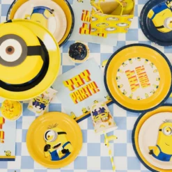 Minions-paperileipälautaset