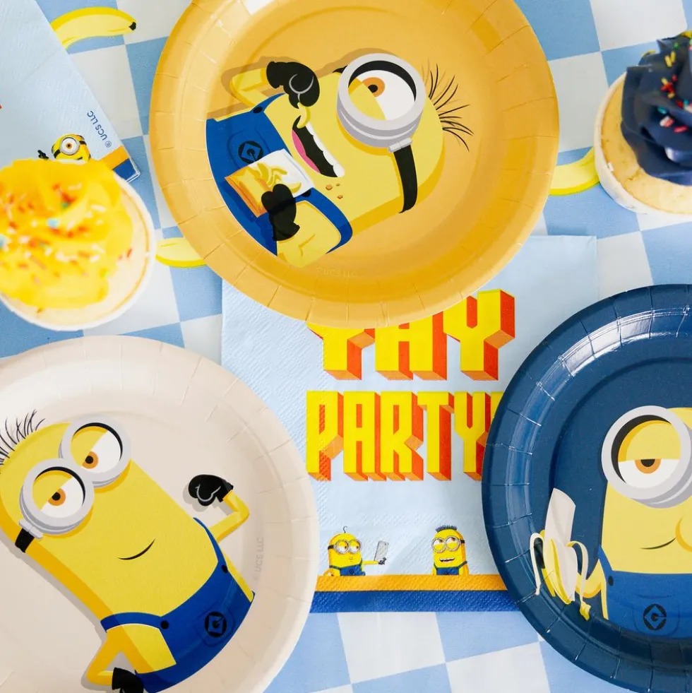 Minions-paperileipälautaset