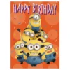 Minions-syntymäpäiväkortti