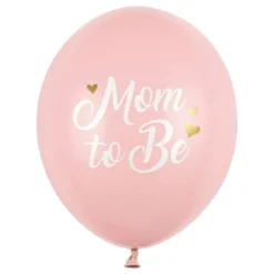 Mom to Be -pastelli-ilmapallot, vaaleanpunainen