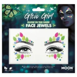 Moon Creations Face Jewels Hehkuva Glow Girl