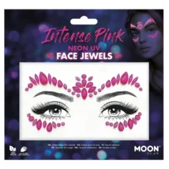 Moon Creations Face Jewels UV Neon Vaaleanpunainen