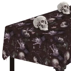 Muoviliina Halloween Hautausmaa