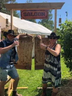 Musta Cowboy-hattu