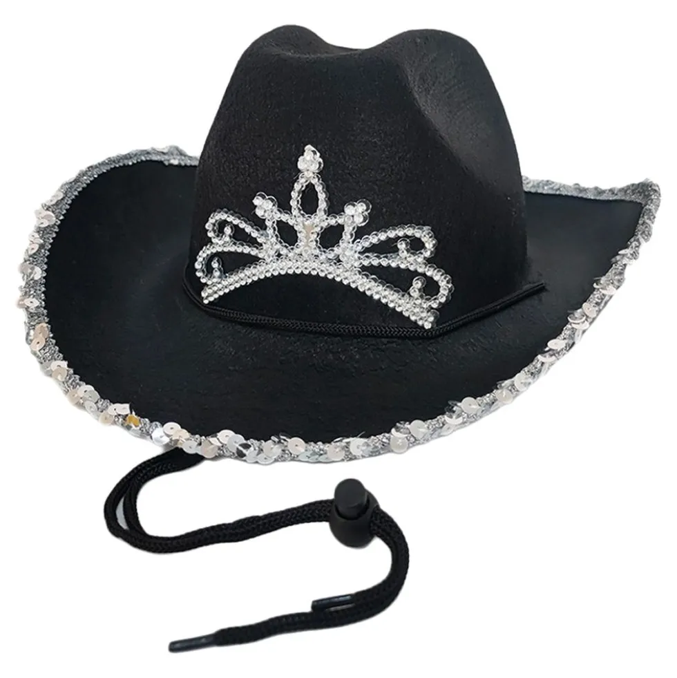 Musta Cowboyhattu ja Tiara