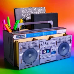 Mustard Boom Box Pöytäjärjestelijä
