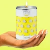 Mustard Candle In A Can Popcorn