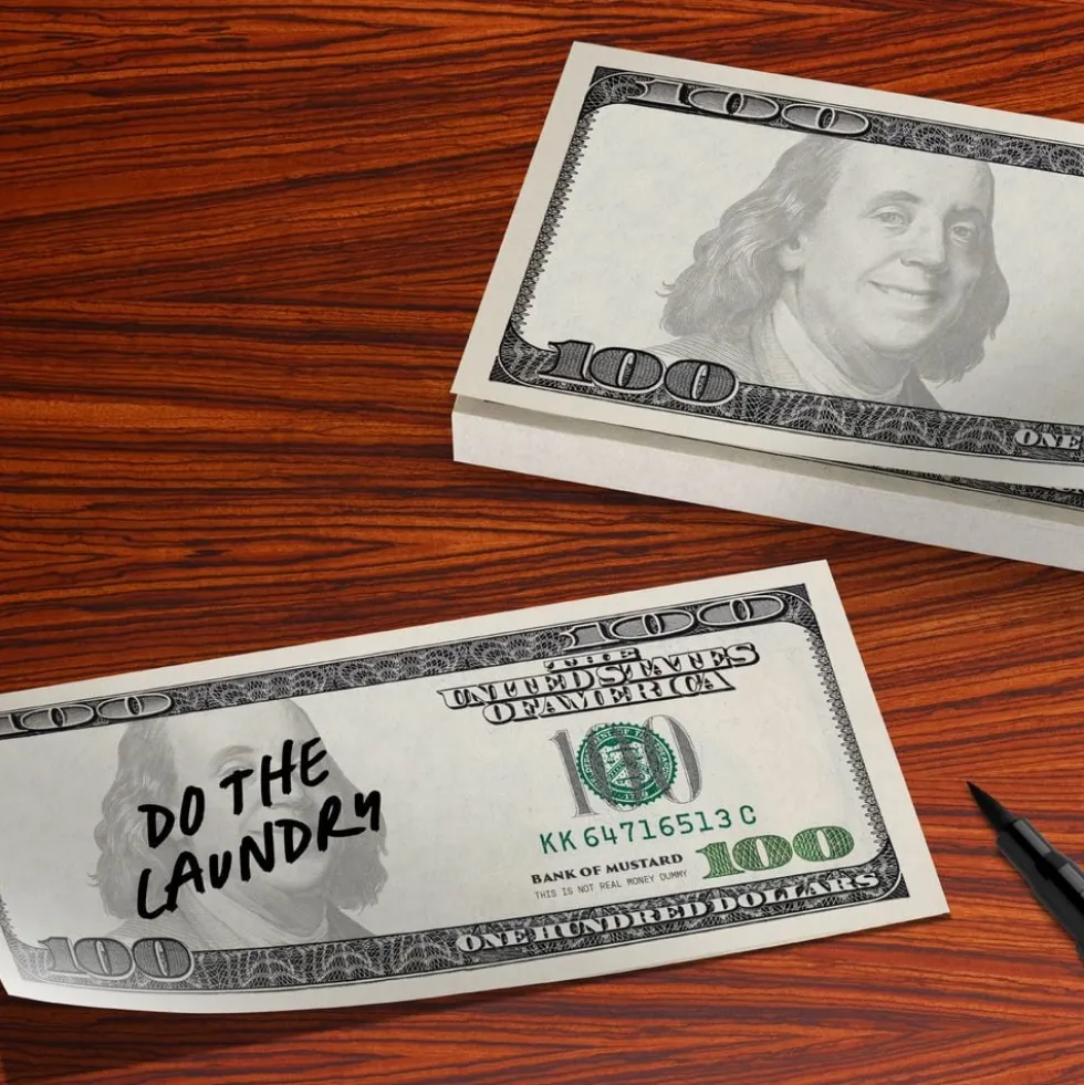 Mustard Cash Sticky Notes -muistilaput