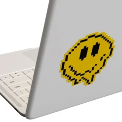 Mustard Happy Face Pixel Wipes Näytönpuhdistusliinat