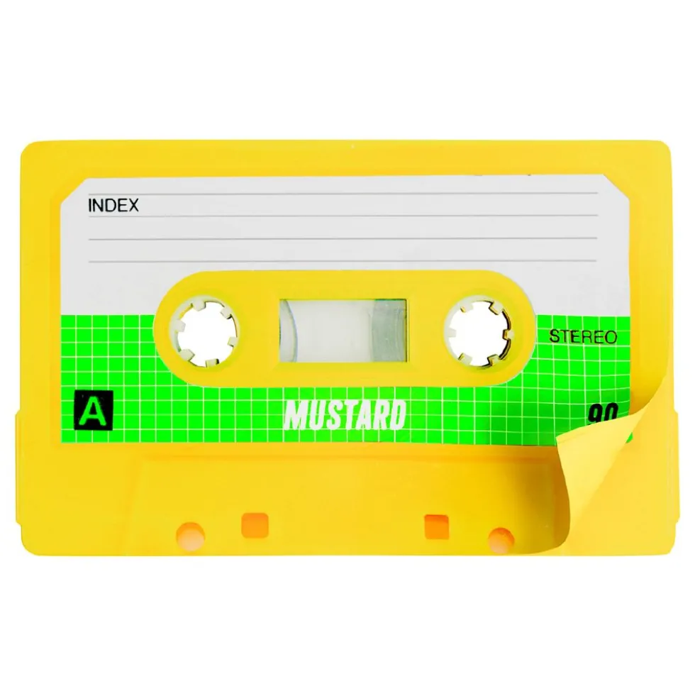 Mustard Kasetti-Tarralaput