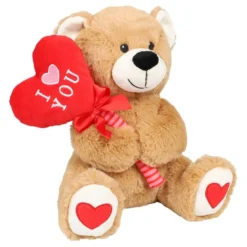 Nallekarhu Sydänilmapallolla I Love You