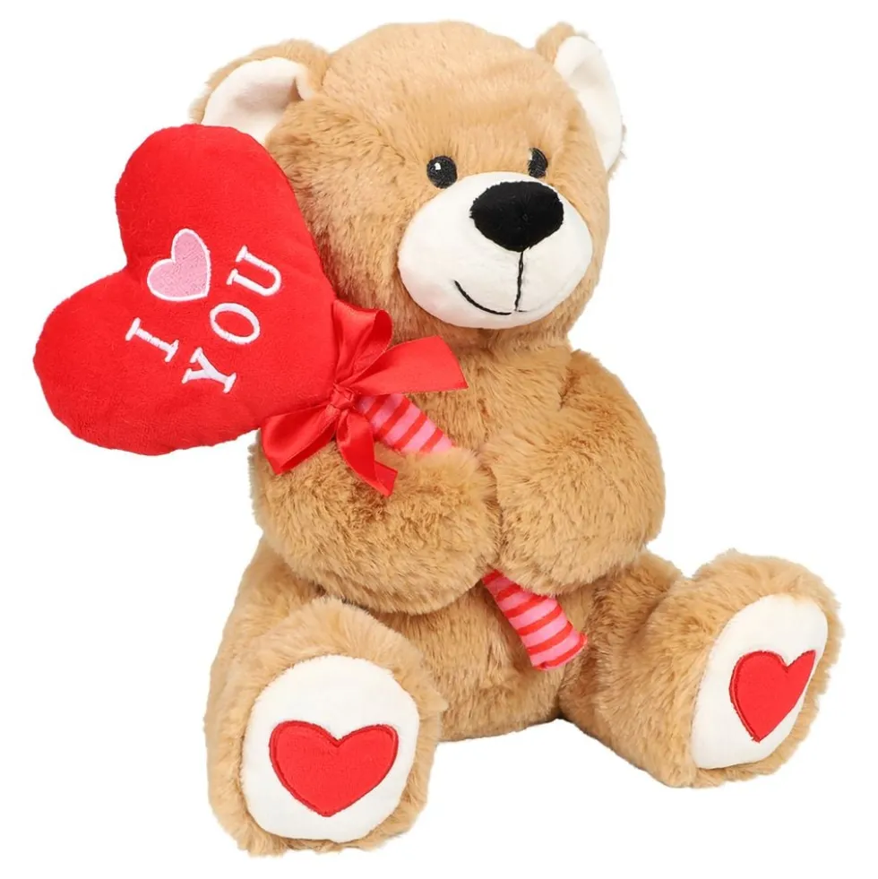 Nallekarhu Sydänilmapallolla I Love You