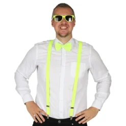 Neonkeltainen Asustepaketti