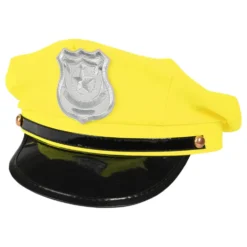 Neonkeltainen poliisilippis