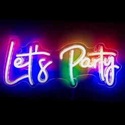 Neonkyltti Let's Party