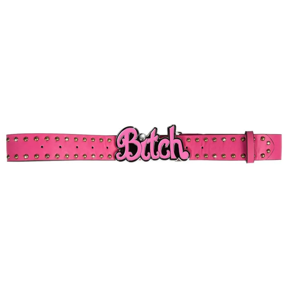 Neonpinkki Bitch-Vyö