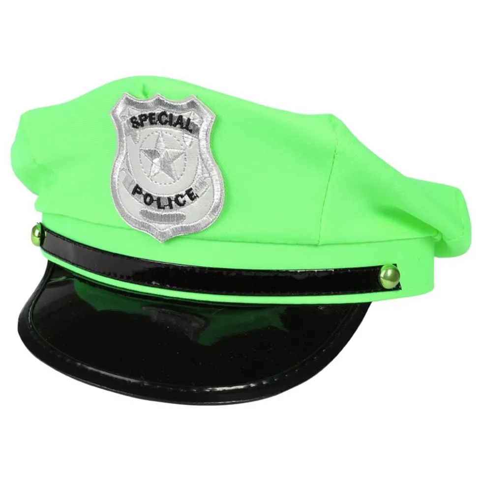 Neonvihreä poliisilippis