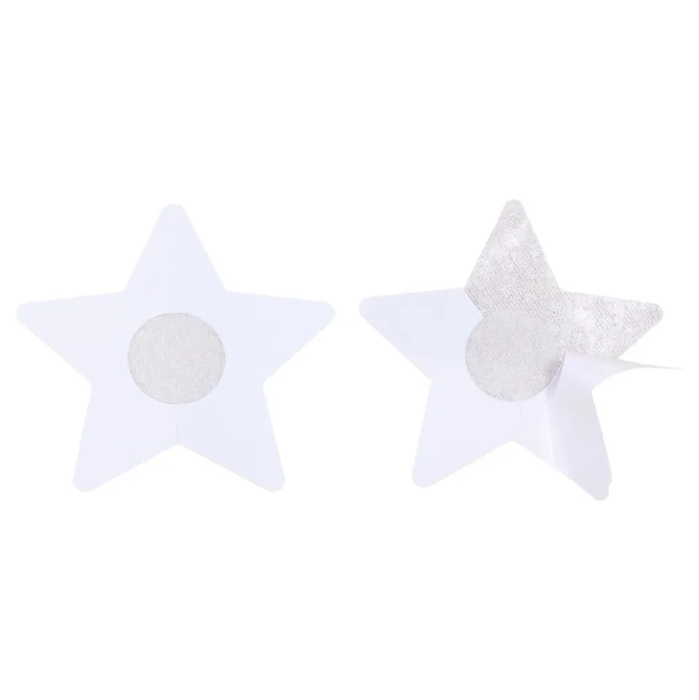 Nipple covers -hopeatähtipasties