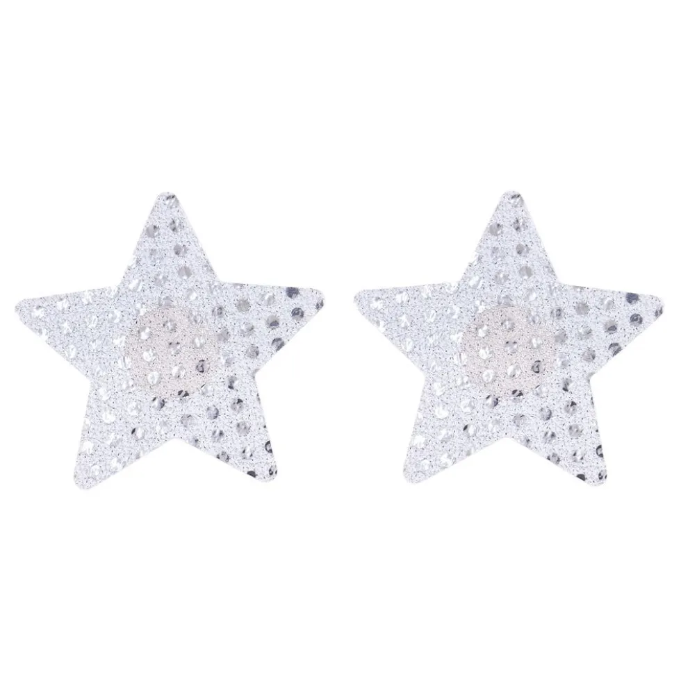 Nipple covers -hopeatähtipasties