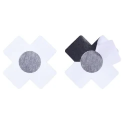 Nipple Covers Ristikkoglitter Musta
