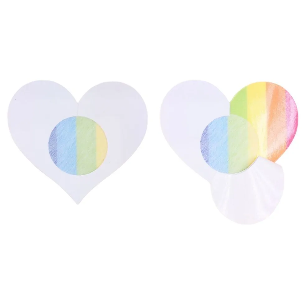 Nipple Covers Sydämet Pride