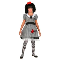 Nukke Halloween Lasten Naamiaisasu
