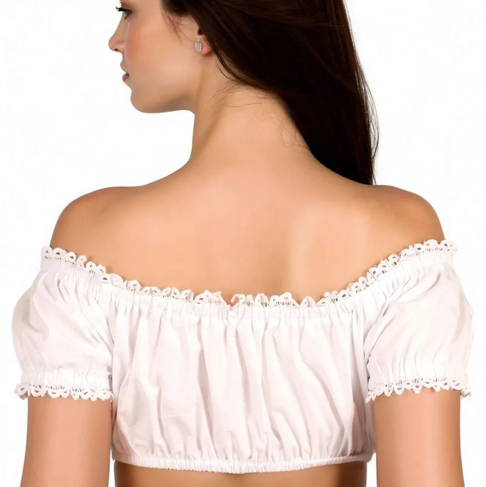 Oktoberfest Dirndl Valkoinen Pusero