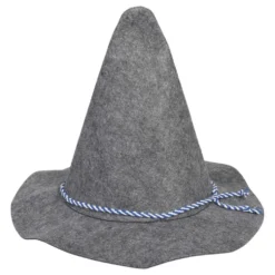 Oktoberfestin harmaa perinnehattu