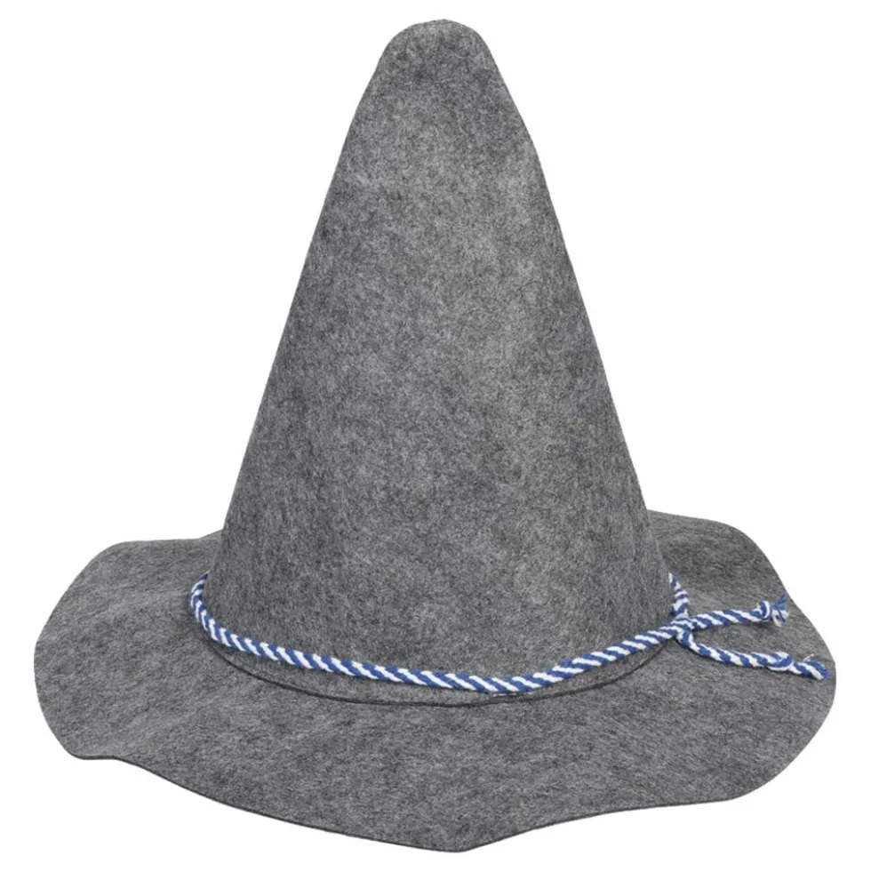 Oktoberfestin harmaa perinnehattu