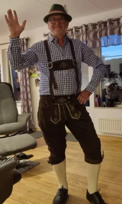 Oktoberfest Lederhosen Deluxe Ruskeat