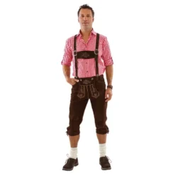 Oktoberfest Lederhosen Deluxe Ruskeat