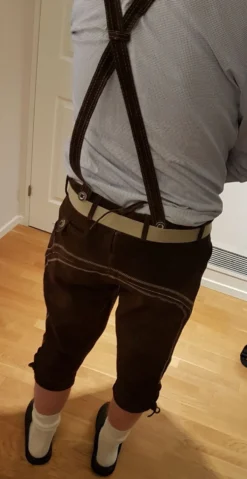 Oktoberfest Lederhosen Deluxe Ruskeat