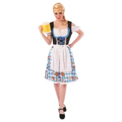 Oktoberfest Mekko Sininen Naamiaisasu