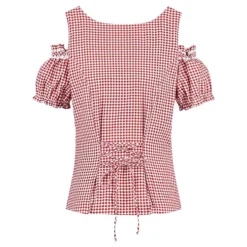 Oktoberfest Pusero Punainen/Ruudullinen