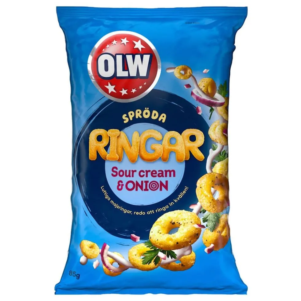 Olw Crispy Rings Sourcream & Onion