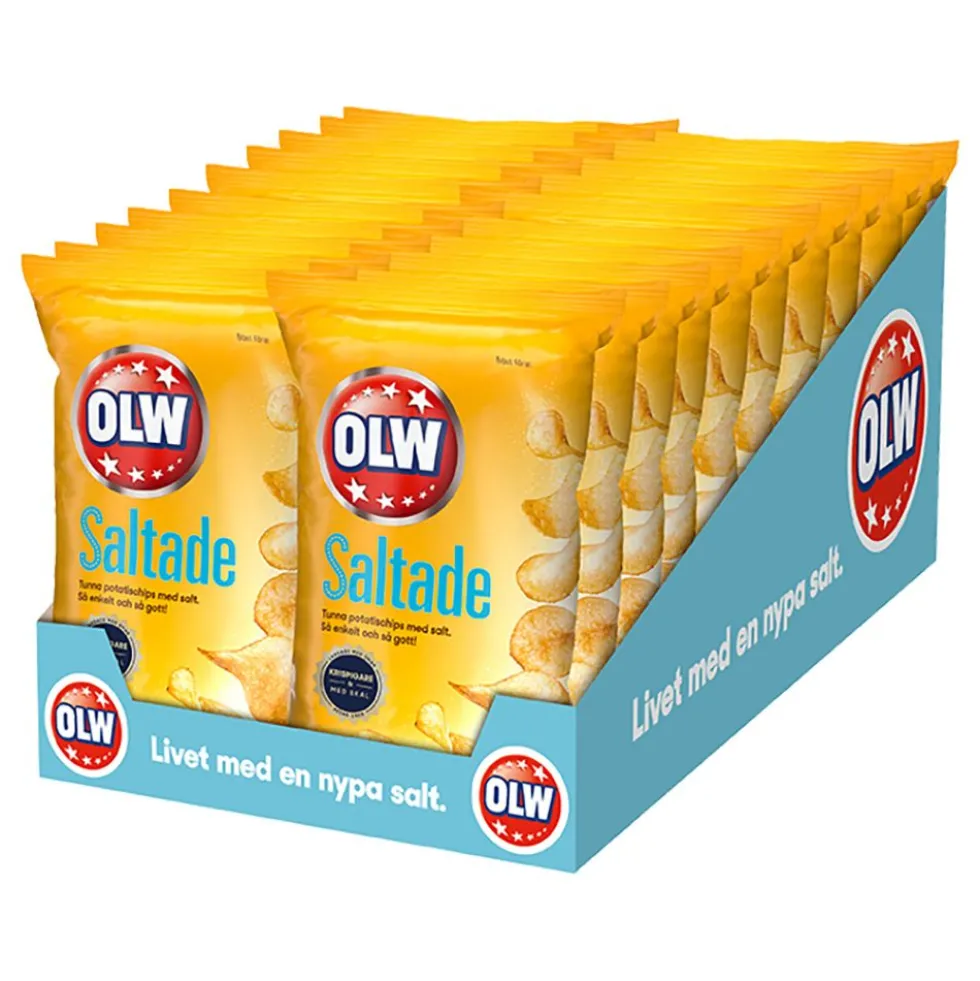 Olw Kevyesti Suolatut Mini Suurpakkaus