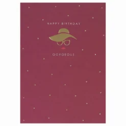 Onnittelukortti Happy Birthday Gorgeous