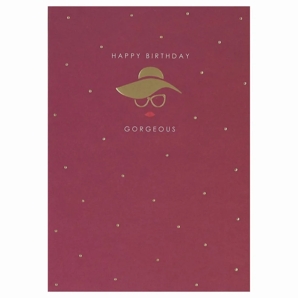 Onnittelukortti Happy Birthday Gorgeous