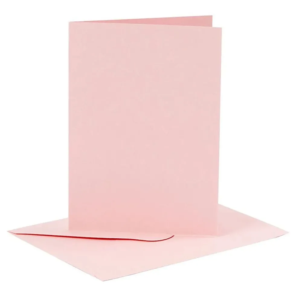 Onnittelukortti Vaaleanpinkki