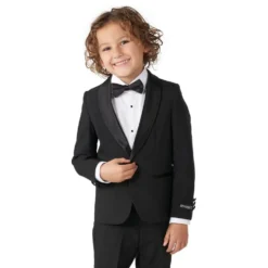OppoSuits Boys Jet Set Black Smokki