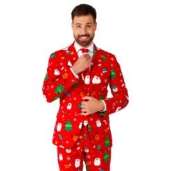 OppoSuits Festivity Red Puku
